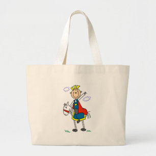 Grand Tote Bag Prince charme sur des T-shirts et des cadeaux de