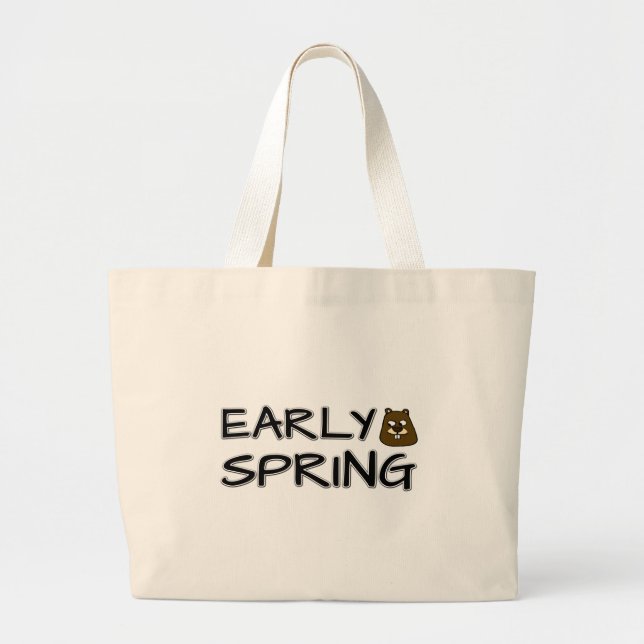 Grand Tote Bag Printemps (Devant)