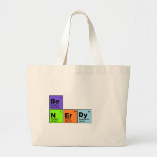 Grand Tote Bag Produits ringards de Tableau périodique