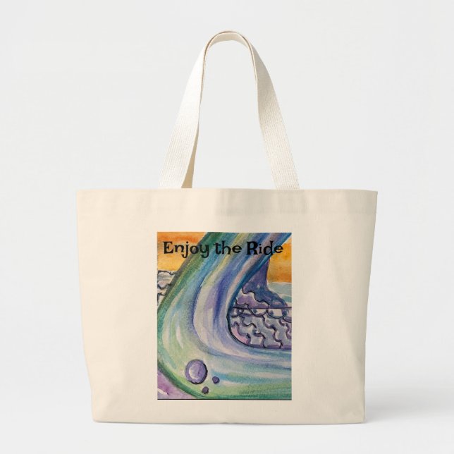 Grand Tote Bag Profitez du tour Fourre-tout (Devant)