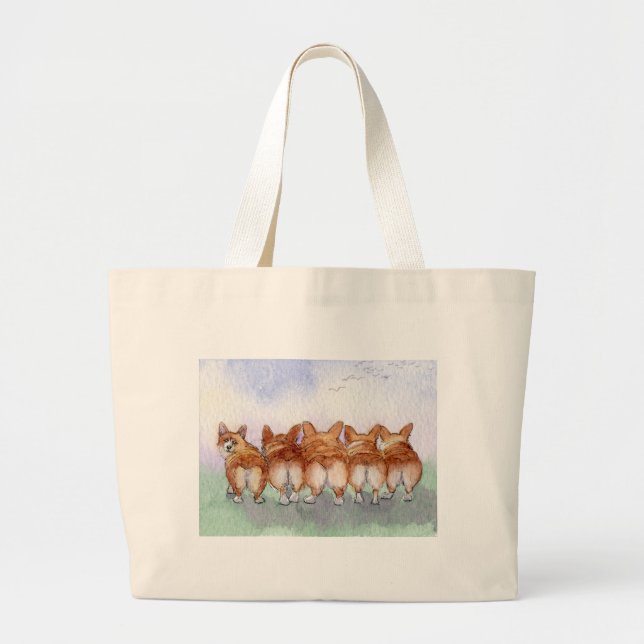 Grand Tote Bag Promenade cinq loin ensemble… (Devant)