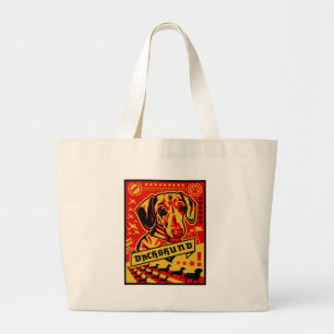 Grand Tote Bag Propagande de teckel
