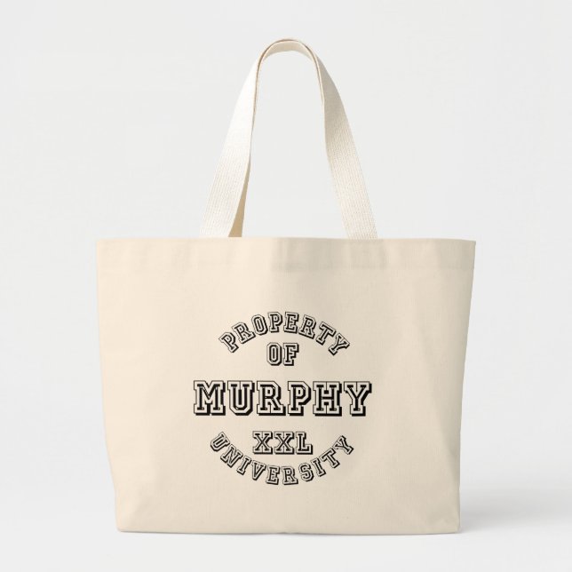 Grand Tote Bag Propriété d'université de Murphy (Devant)