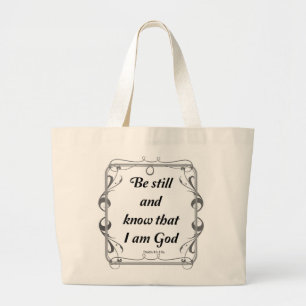 GRAND TOTE BAG PSALM 46-10