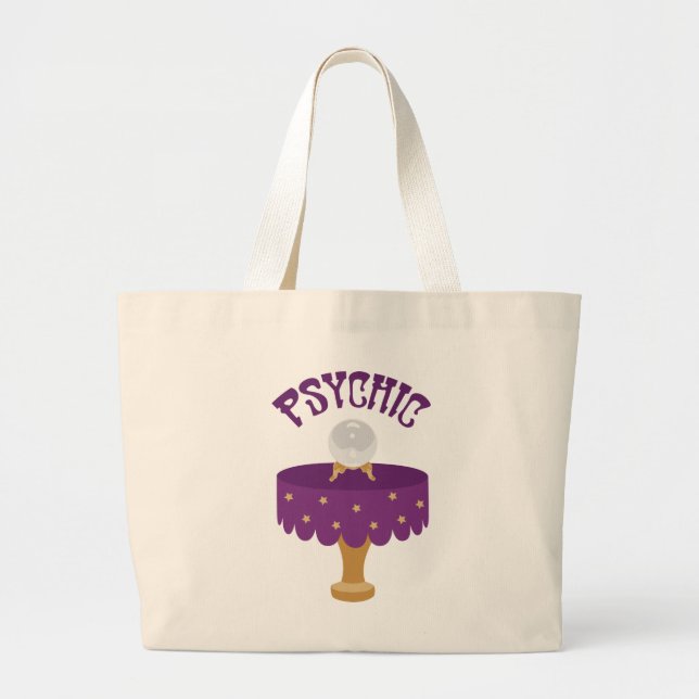Grand Tote Bag Psychic Crystal Ball (Devant)