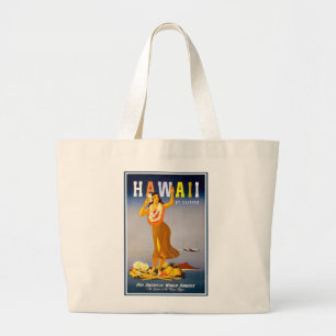 Grand Tote Bag Publicité de cru de la Fourre-tout-Hawaï