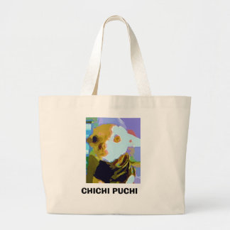 GRAND TOTE BAG PUCHI CHICHI FOURRE-TOUT