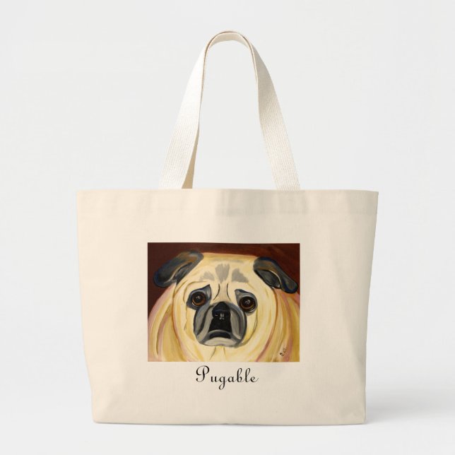 Grand Tote Bag Pugable (Devant)