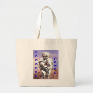 Grand Tote Bag Puissance de déesse - Vénus de Willendorf