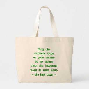 Grand Tote Bag Puisse les jours les plus tristes