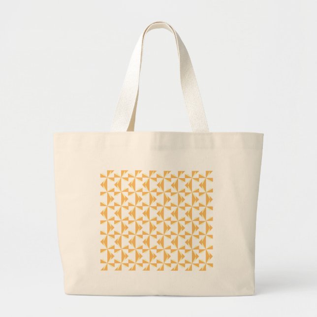 Grand Tote Bag Pumpkin Pinwheels (Devant)