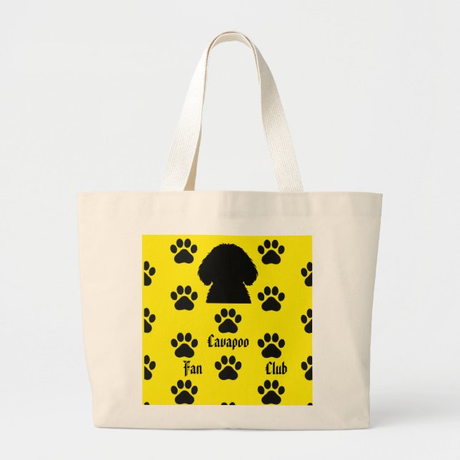 Grand Tote Bag Pumpkin the cavapoo tote (Devant)