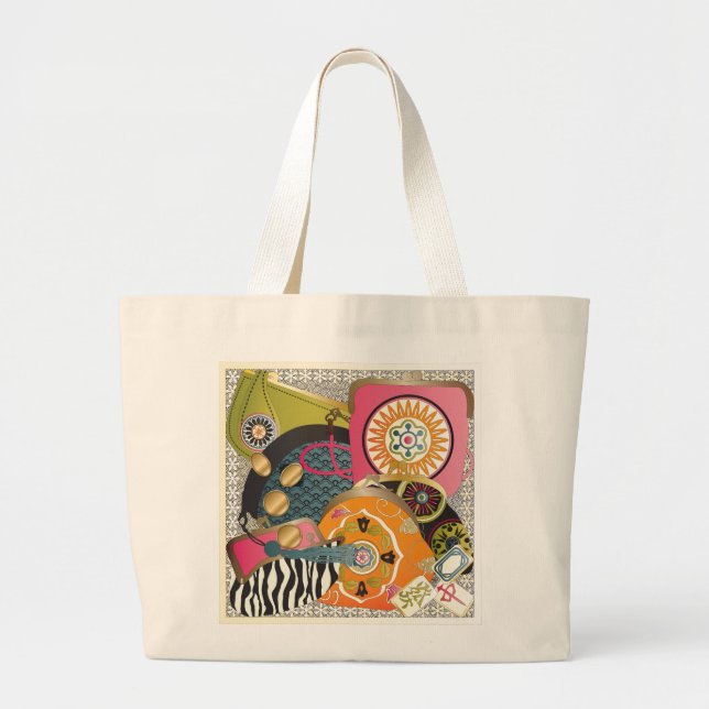 Grand Tote Bag Purge Mah Jongg (Devant)
