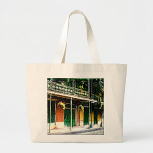 GRAND TOTE BAG QUARTIER FRANÇAIS DE LA NOUVELLE-ORLÉANS