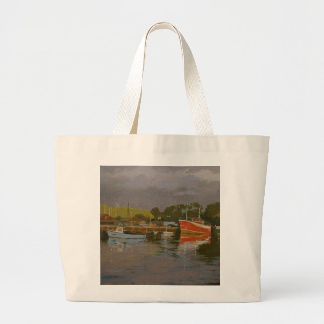 Grand Tote Bag Quay Salcombe 2 du pêcheur (Devant)
