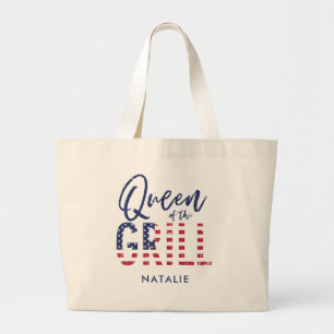 Grand Tote Bag Queen of the grill tote