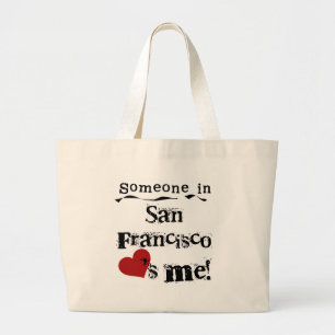 Grand Tote Bag Quelqu'un à San Francisco