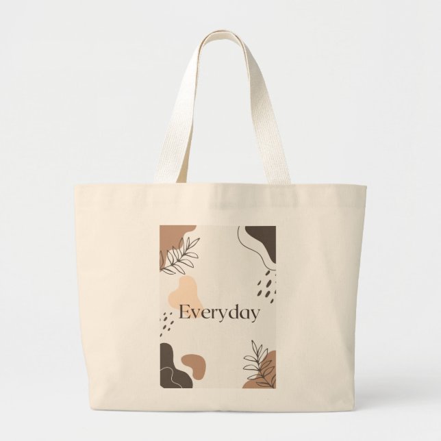 Grand Tote Bag Quotidien (Devant)