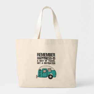 Grand Tote Bag rappelez-vous le bonheur