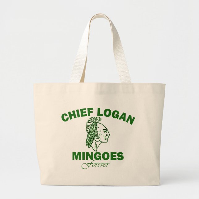 Grand Tote Bag Rappelez-vous le lycée en chef de Logan (Devant)