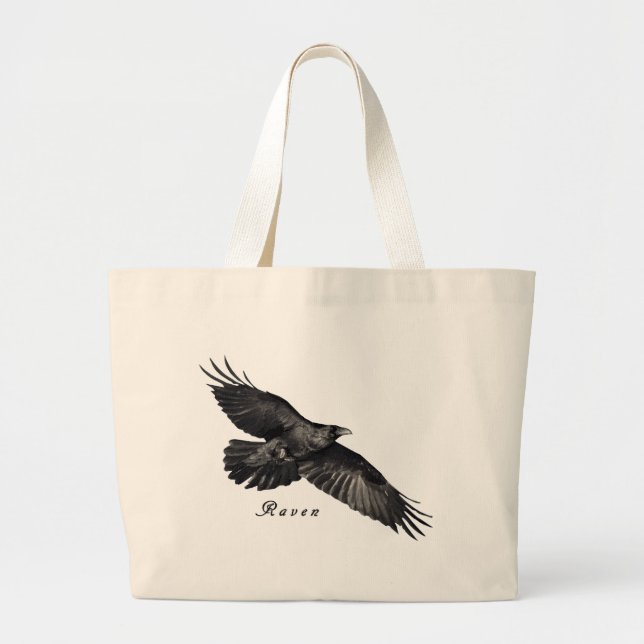 Grand Tote Bag Raven Gifts (Devant)
