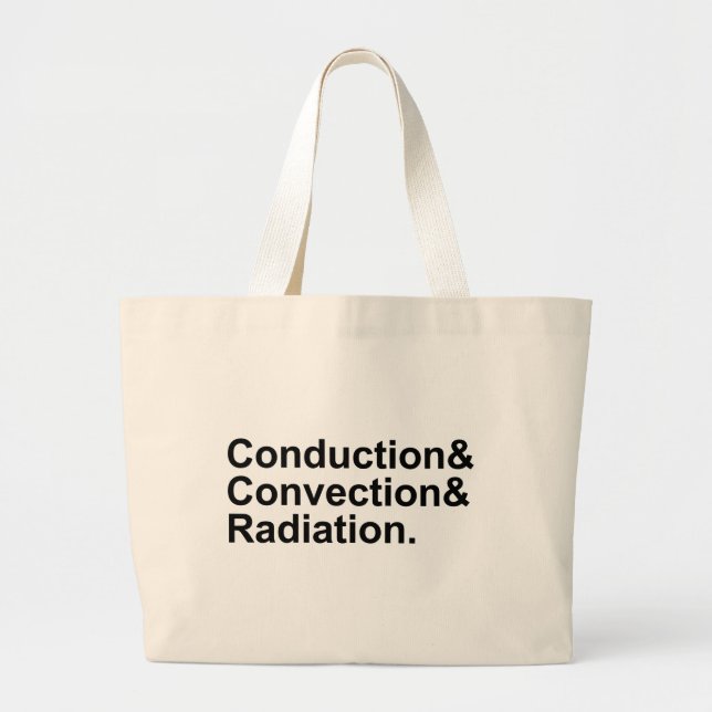 Grand Tote Bag Rayonnement de convection de conduction | Transfer (Devant)