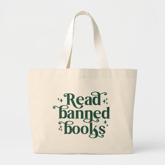 Grand Tote Bag Read Banned Books Reading Lover's (Devant)