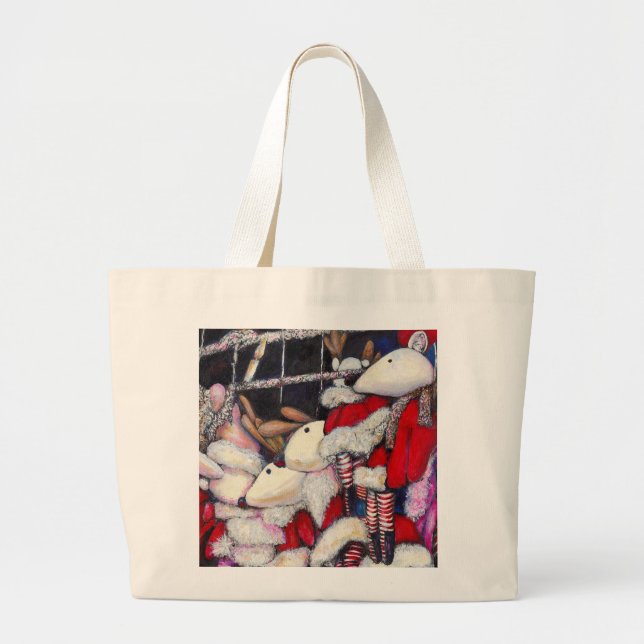 Grand Tote Bag Réalité sur les vacances (Devant)
