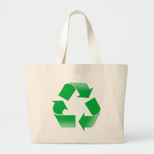 Grand Tote Bag Recycling CLASSIC RECYCLE SYMBOL