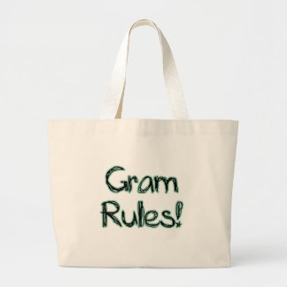 Grand Tote Bag Règles de gramme !