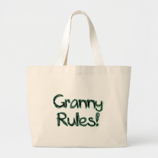 Grand Tote Bag Règles de mamie !