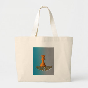 Grand Tote Bag Reine d'échecs