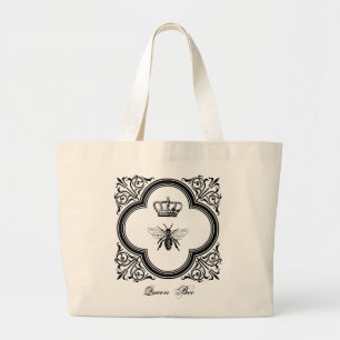 Grand Tote Bag Reine des abeilles