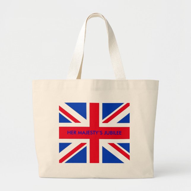 Grand Tote Bag Reine Elizabeth II (Devant)
