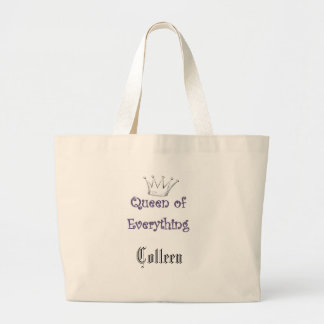 Grand Tote Bag Reine enorme de Tote_ de tout