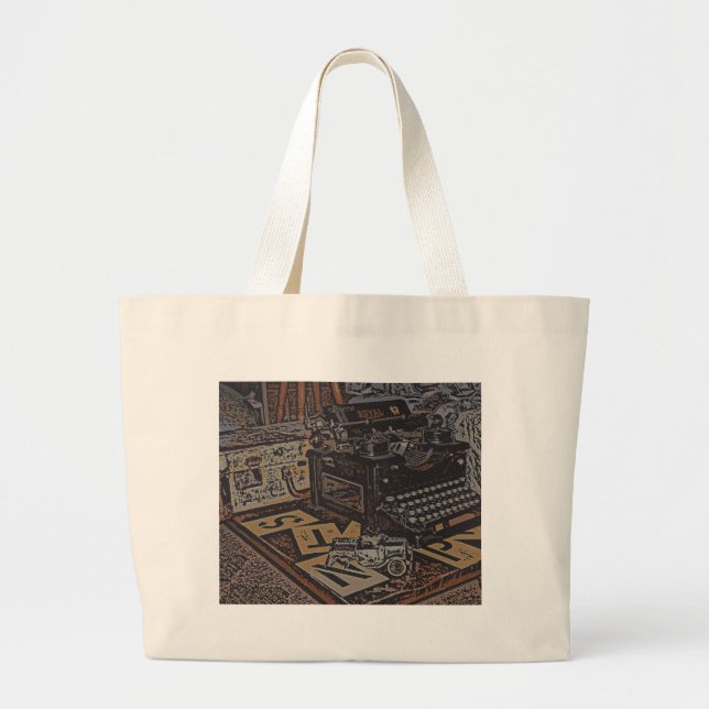 Grand Tote Bag reliques (Devant)