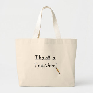 Grand Tote Bag Remerciez les T-shirts et les cadeaux d'un