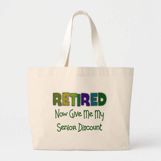 Grand Tote Bag REMISE SUPÉRIEURE retirée (Devant)