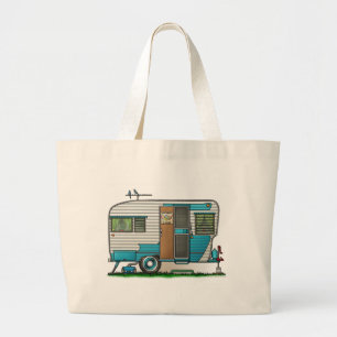 Grand Tote Bag Remorque de campeur de luxe