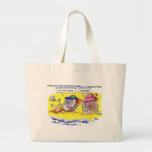 Grand Tote Bag Rencontre avec l'ordinateur ? Drôle Cadeaux Tee - 