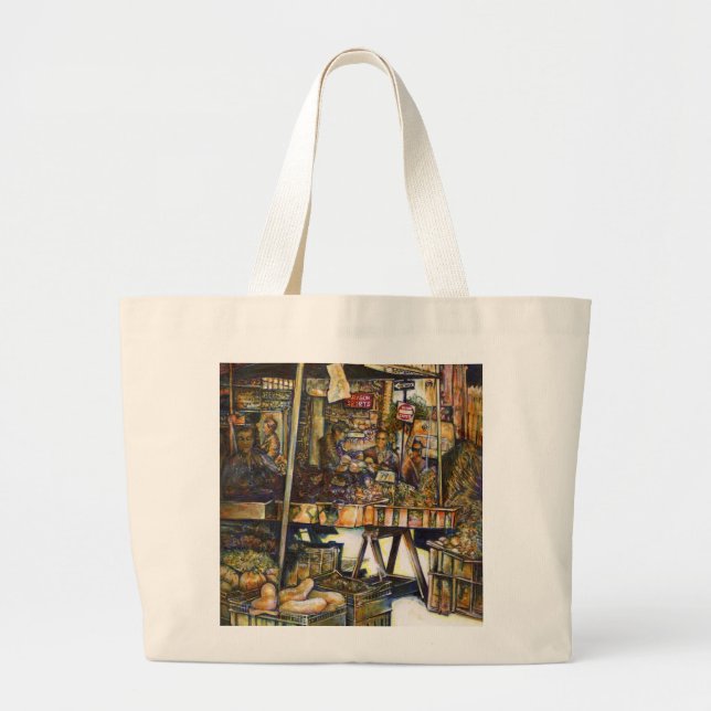 Grand Tote Bag Rend la créativité plus éclatante (Devant)
