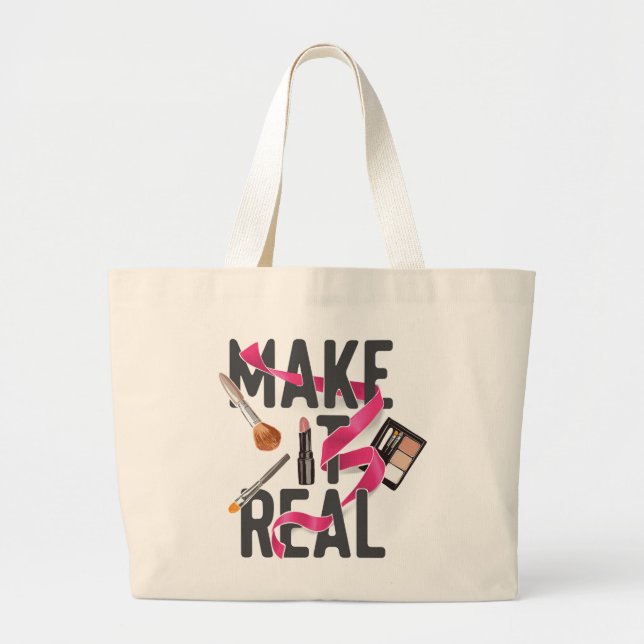 Grand Tote Bag Rendez-le vrai (Devant)