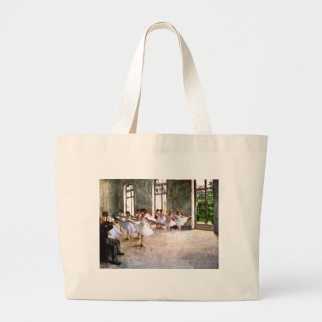 Grand Tote Bag Répétition de ballet (Devant)