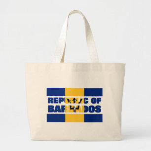 GRAND TOTE BAG RÉPUBLIQUE DE BARBADOS