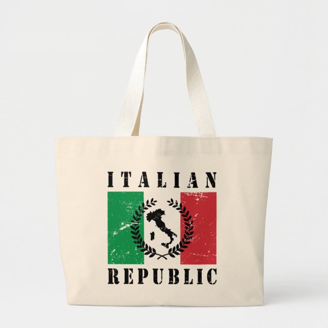 Grand Tote Bag République italienne (Devant)