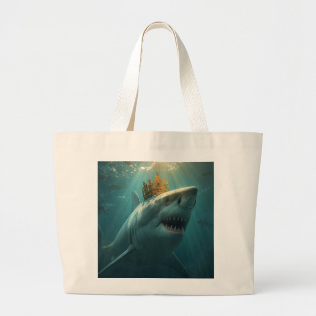Grand Tote Bag Requin-roi (Devant)