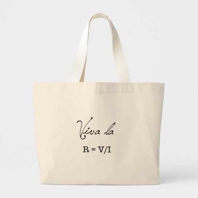 Grand Tote Bag Résistance de La de vivats (Devant)