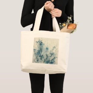 Grand Tote Bag Ressort bleu