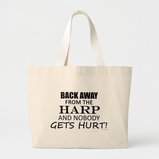 Grand Tote Bag Retour De La Harpe (Devant)