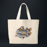 Grand Tote Bag Retro Soccer Mama Sublimation Design, Football<br><div class="desc">Retro Soccer Mama Sublimation Design, Football</div>